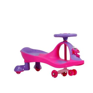 Imagem de Ginga Carrinho Super Car Infantil Manual Gira Sapinho Feliz Meninos e 
