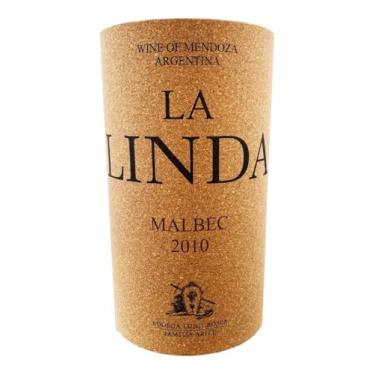 Imagem de Banqueta Banco Mesinha Rolha De Vinho La Linda Malbec Cortiça