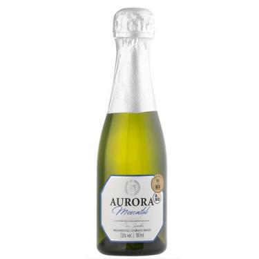 Imagem de Aurora Mini Espumante Moscatel Branco 187ml - Serra Gaúcha - Vinícula 