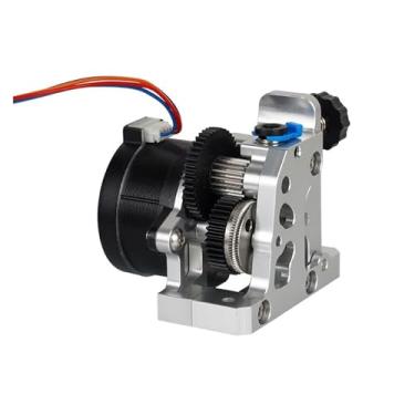 Imagem de Extrusora de engrenagem dupla HGX-LITE - Engrenagem de redução em aço endurecido e motor de alta velocidade para impressoras 3D CR10/CR10S/Ender3 V2/VORON(Silver add Motor)