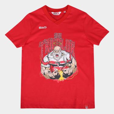 Imagem de Camiseta Infantil São Paulo Santo Paulo-Masculino