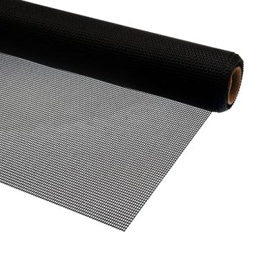 Imagem de Prime-Line Rolo de tela P 88738 para janela e porta fibra de vidro extra resistente a animais de estimação 91 x 213 cm. Preto (1 rolo)
