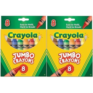 Imagem de Crayola 52-0389 Crayons Jumbo, pacote com 2
