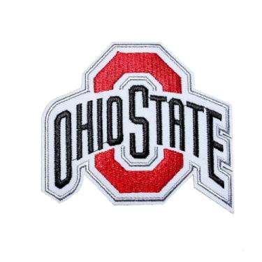 Imagem de Ruoming 1 PÇ Emblema bordado de frase com aplique de crachá de ferro na costura (6,5 x 5,7 cm)