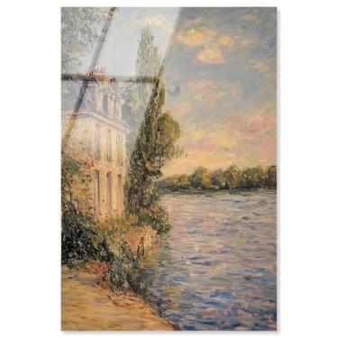 Imagem de Decoração de parede de cozinha com impressão acrílica Nostálgica Peace por Art Remedy, pronto para pendurar, 50 x 76 cm