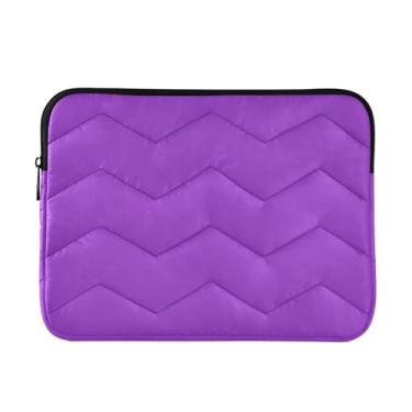 Imagem de Dark Orchid Slim Leve Bolsa para Laptop Bolsa de Transporte Durável para Tablet de Trabalho e Viagem Bolsa Masculina para Computador, 13-14 polegadas