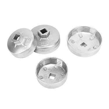 Imagem de Acouto Conjunto de Chave de Filtro de óleo de 4 Unidades - Ferramenta de Remoção de Filtro de óleo de Liga de Alumínio para Serviços Pesados ​​Fengshen, Bluebird, Geely, Removedor e Trocador de de