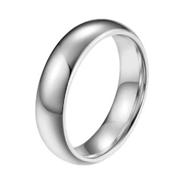 Imagem de Alianças De Casamento Unissex Em Carboneto De Tungstênio Clássicas Com