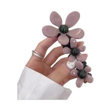 Imagem de Tiara De Cabelo Com Trança De Flor De Pérola, Acessórios De Cabelo Fem