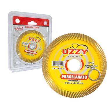 Imagem de Disco de Corte Uzzy Diamantado para Porcelanato 106  20  10 mm