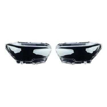 Imagem de Compatível com toyota tacoma 2016 2017 2018 transparente farol capa escudo lente clara abajur(1 Pair)