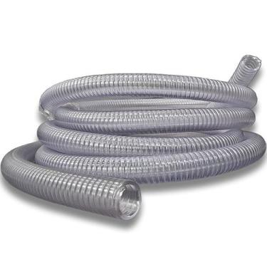 Imagem de Rolo de 20 Metros Mangueira PVC Sucção Atóxica Alimentícia Cerveja 1 P