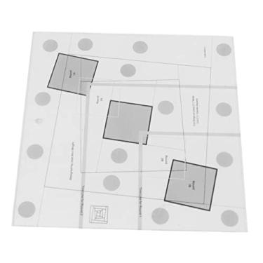 Imagem de Cosiki Régua Acolchoada de Cabine de Madeira, Ferramenta de Costura Eficiente para Amantes de Artesanato Diy, Régua Acolchoada Acrílica para Design de Padrão de Colcha e Corte de Tecido (6 polegadas)