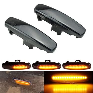 Imagem de Marcador lateral dinâmico indicador de seta para Nissan Fuga Murano Pathfinder Skyline para Infiniti EX25 EX37 FX30d FX50 G25 G37 JX35 M25 M56 Q70 QX50 QX60