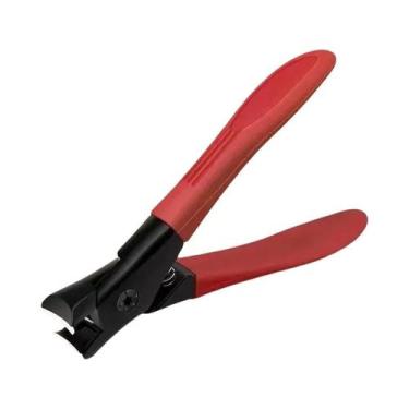 Imagem de Cortador De Unhas Grande Cinza Com Abertura Ampla Para Unhas Grossas, 