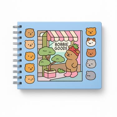 Imagem de Kit Colorir Bobbie Goods 50 Paginas Capa Dura