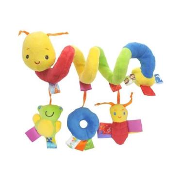 Imagem de Brinquedos De Pelúcia Em Espiral Para Carrinho De Bebê Recém-Nascido, 