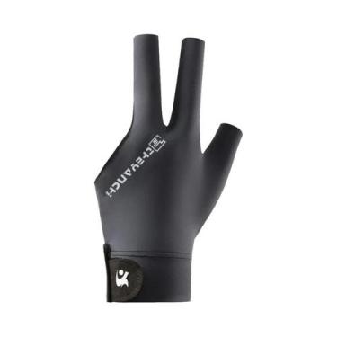 Imagem de Luvas De Treinamento Para Sinuca E Bilhar Com Três Dedos Antiderrapant