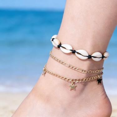 Imagem de Tornozeleira feminina elegante, uma metodologia de design versátil que garante que complemente sua narrativa pessoal de estilo descontraído sem interrupções