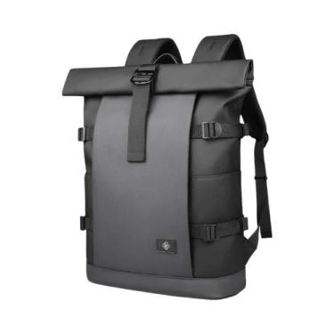 Imagem de Mochila Impermeável De Grande Capacidade Com Fecho Rolável Para Homens