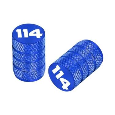 Imagem de Tampas De Válvula De Pneu CNC Para Motocicletas Harley Softail Fat Boy