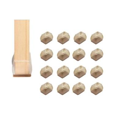 Imagem de 16 Peças De Protetores De Silicone Antiderrapantes Para Pés De Móveis,