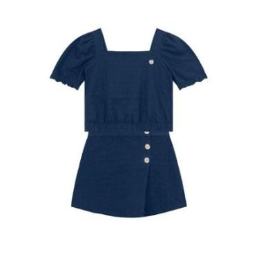 Imagem de Conjunto infantil menina texturizado Mundi-Feminino