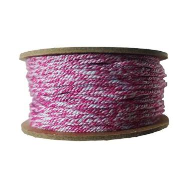 Imagem de Corda De Algodão Trançada De 3 Fios Para Macramê, Fio Para Miçangas, C