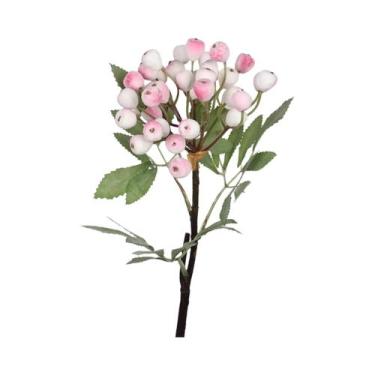 Imagem de Ramo Artificial De Mirtilo De 14,2 Polegadas, Hastes De Frutas Falsas 