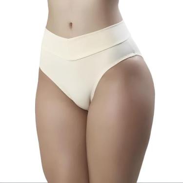 Imagem de Tanga Cós Duplo Calcinha Cotton Lisa/Estampada Conforto  - Lanan Sexy,