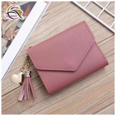 Imagem de Carteira Feminina Com Franjas/Bolsa Porta-Cartões/Bolsa De Mão/Porta-C