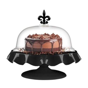 Imagem de Boleira Com Cúpula Bandeja Para Bolo e Doces - Beva