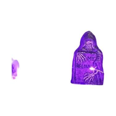 Imagem de Luzes De Fada LED Roxas Com 50 Lâmpadas, 5m, Alimentadas Por Bateria A