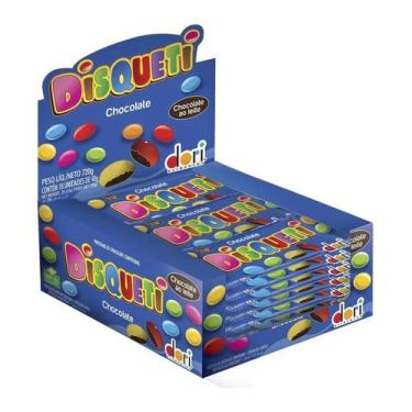Imagem de Chocolate Confeito Disqueti 18g C/ 24un - Dori - Congratulations Store