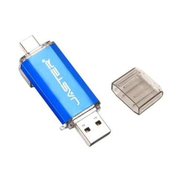 Imagem de Pen Drive USB JASTER OTG Tipo C 2 Em 1 Micro USB 128GB 64GB 32GB 16GB 