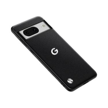 Imagem de Capa De Telefone De Luxo Em Couro Kevlar Fosco Para Google Pixel 10 a 