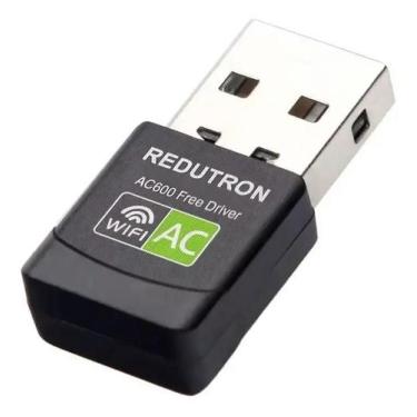 Imagem de Adaptador Receptor Wireless Usb Wi-fi 5ghz Dual Band Marca R - Congrat