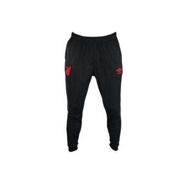 Imagem de CALÇA MASCULINA ATHLÉTICO-PR VIAGEM 2022 UMBRO PRETA-Masculino