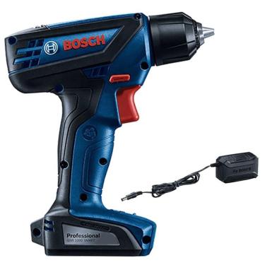 Imagem de Parafusadeira Furadeira à Bateria De 12v Gsr 1000 - Bosch Bivolt