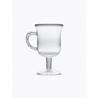 Imagem de Taça para Cappuccino Pit 130 com Tampa Cristal para Bebidas Quentes em Plástico Transpa...