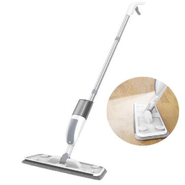 Imagem de Mop Spray 3 Em 1 Rodo Vassoura Dispenser Esfregão Limpa Seca