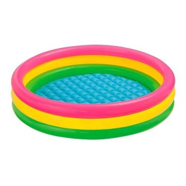 Imagem de Piscina Inflável redonda Intex Sunset Glow 57422 de 1.47m x 33cm 275L 
