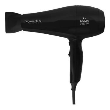Imagem de Secador Cabelos Gama Italy Eleganza Plus Ceramic Ion 2100w Cor Preto -