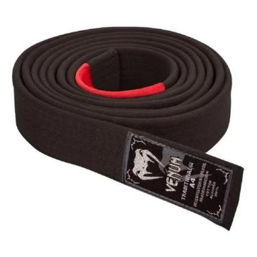 Imagem de Faixa Jiu Jitsu Venum Bjj Belt Ponta Preta Tamanho:A4Cor:Preto, A4, Pr