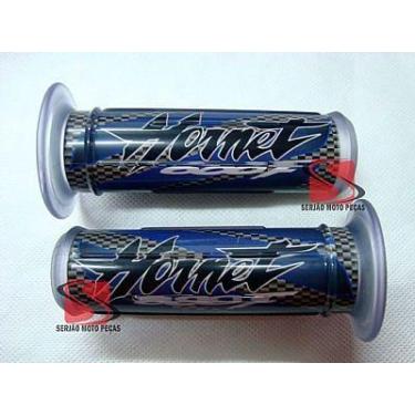 Imagem de Manopla Silicone Honda Azul - Serjão Motopeças