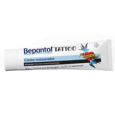 Imagem de Creme Restaurador Pós Tatuagem Bepantol Tattoo, 30g
