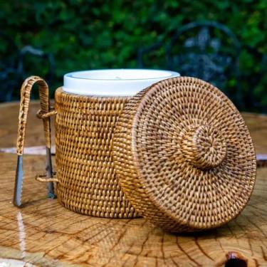 Imagem de Balde de Gelo em Rattan Bahali 24x26 cm