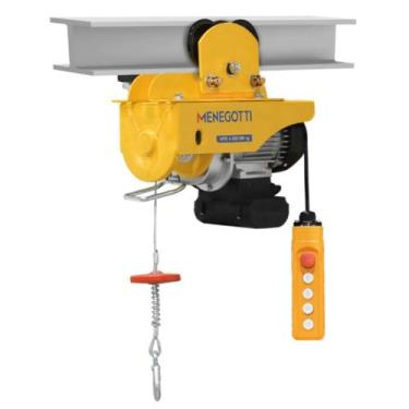 Imagem de Guincho Elétrico Prime 150 300kg Com Trole Menegotti 127v