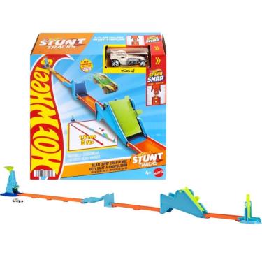 Imagem de Pista Hot Wheels Desafio de Salto Stunt Tracks - Mattel