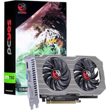 Imagem de Gpu GTX 750 2GB GDDR5 128 BITS Dual FAN - PA750DR5128DF - PCYES